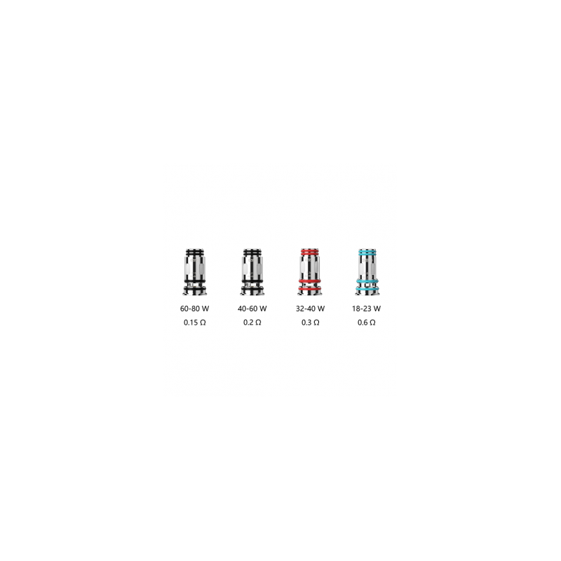 Resistance PNP X Drag X2 Voopoo Pack de 5