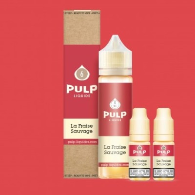 Pack La Fraise Sauvage 60ml...